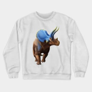 Triceratops Horridus Paleoart Crewneck Sweatshirt